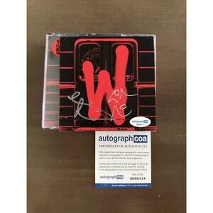 Lin Manuel Miranda SIGNED CD Warriors Art Card Hamilton COA #SD86314